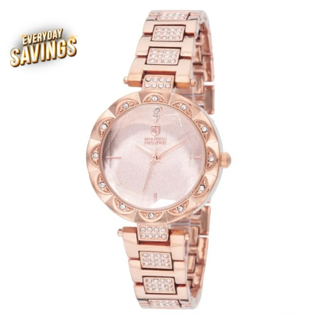 NEW NIB Montres Prestige X Invicta Women's Watch - 33mm,‎ Rose Gold (MPW-0206)